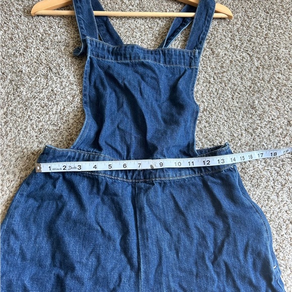 GAP Dark Blue Denim Jumpsuit Overalls Casual Classic Small - Picture 8 of 8